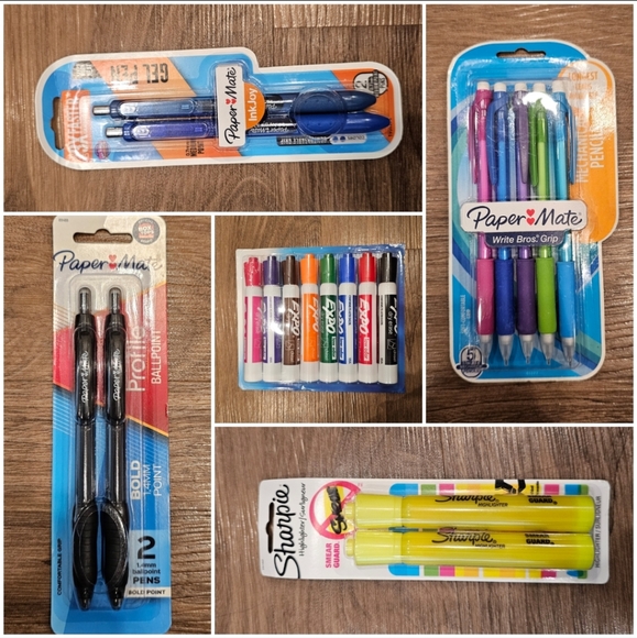 Sharpie, papermate, Expo Stationary Bundle - Picture 1 of 6